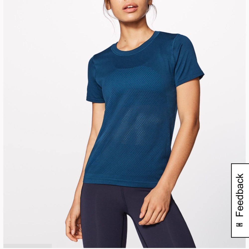 Lululemon ‘Breeze By SS’ in Night Tide